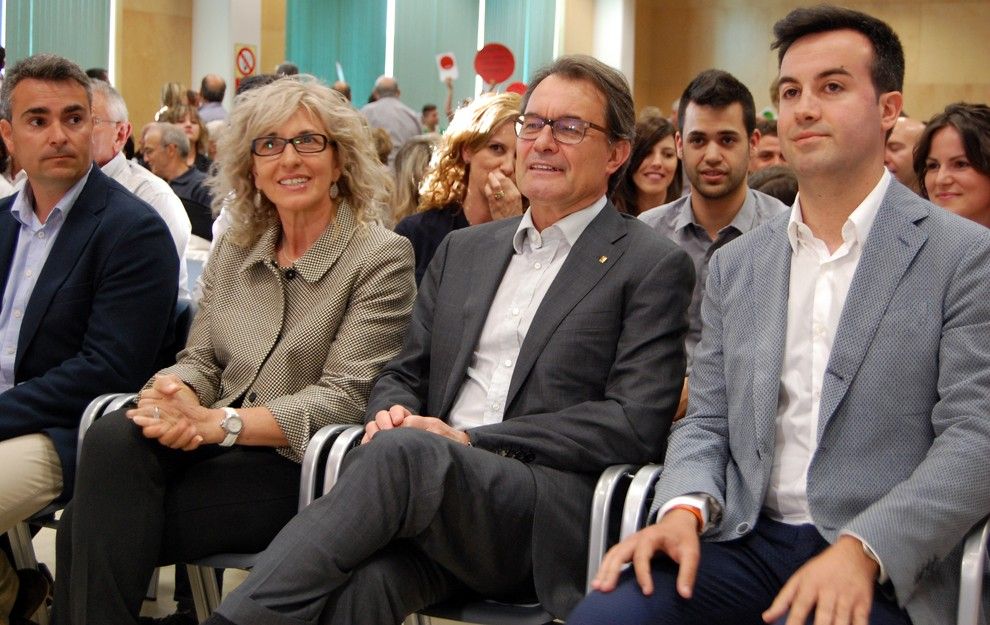 El 15 de maig passat el president de la Generalitat, Artur Mas, va participar en un míting de Lluís Soler .