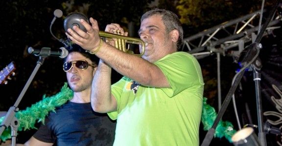 Paco Albiol, dissabte en un concert a Terrassa