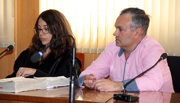 Imatge de l'acusat, Manuel AMancio, a l'Audiència de Tarragona.