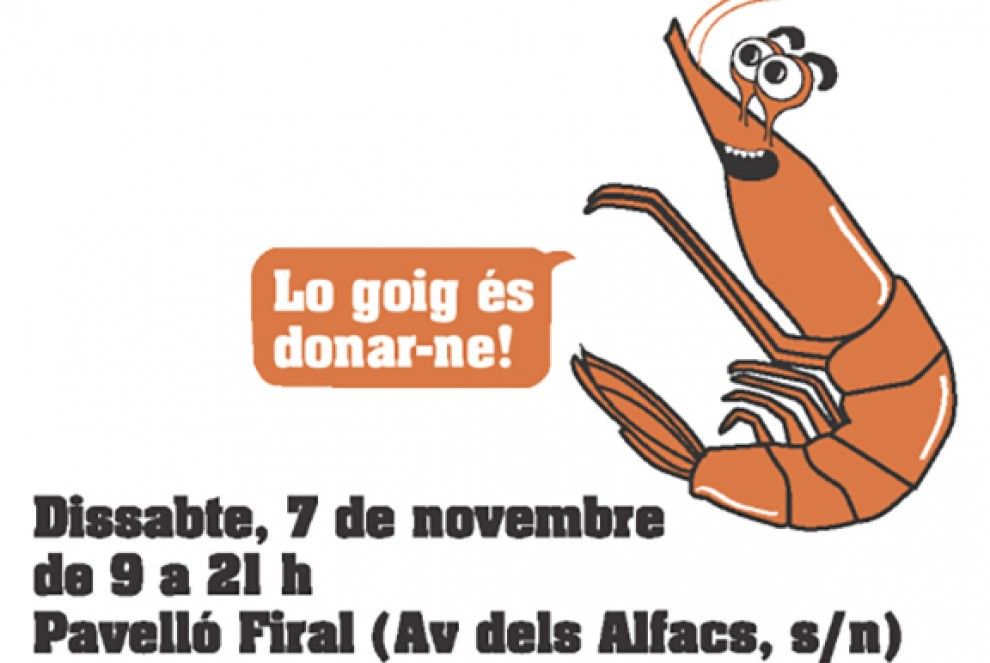 Imatge del cartell de la Marató d'enguany.