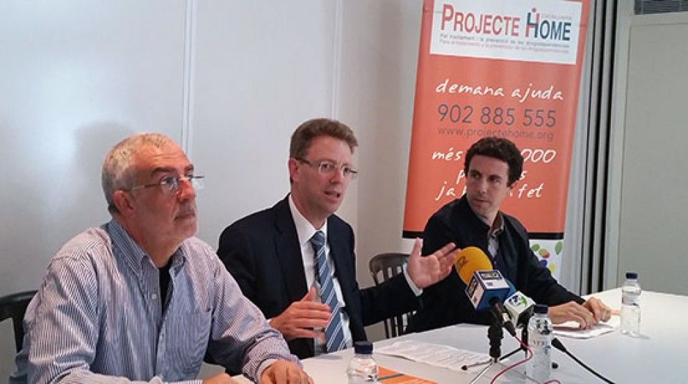 Presentació de la nova delegació del Projecte Home, al Centre Cívic de Ferreries.
