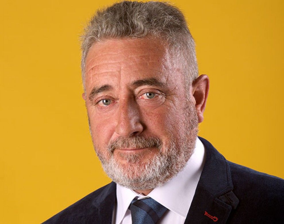 L'independent Miquel Aubà, candidat al Senat.