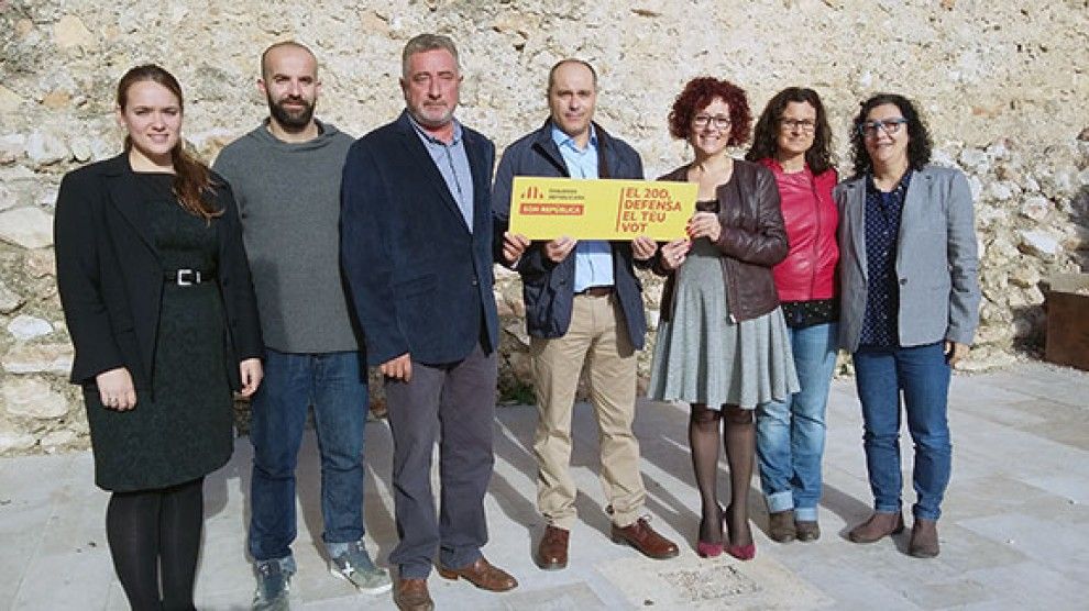 Avui ha tingut lloc a Tortosa la presentació dels components ebrencs de la candidatura d'Esquerra a les generals.