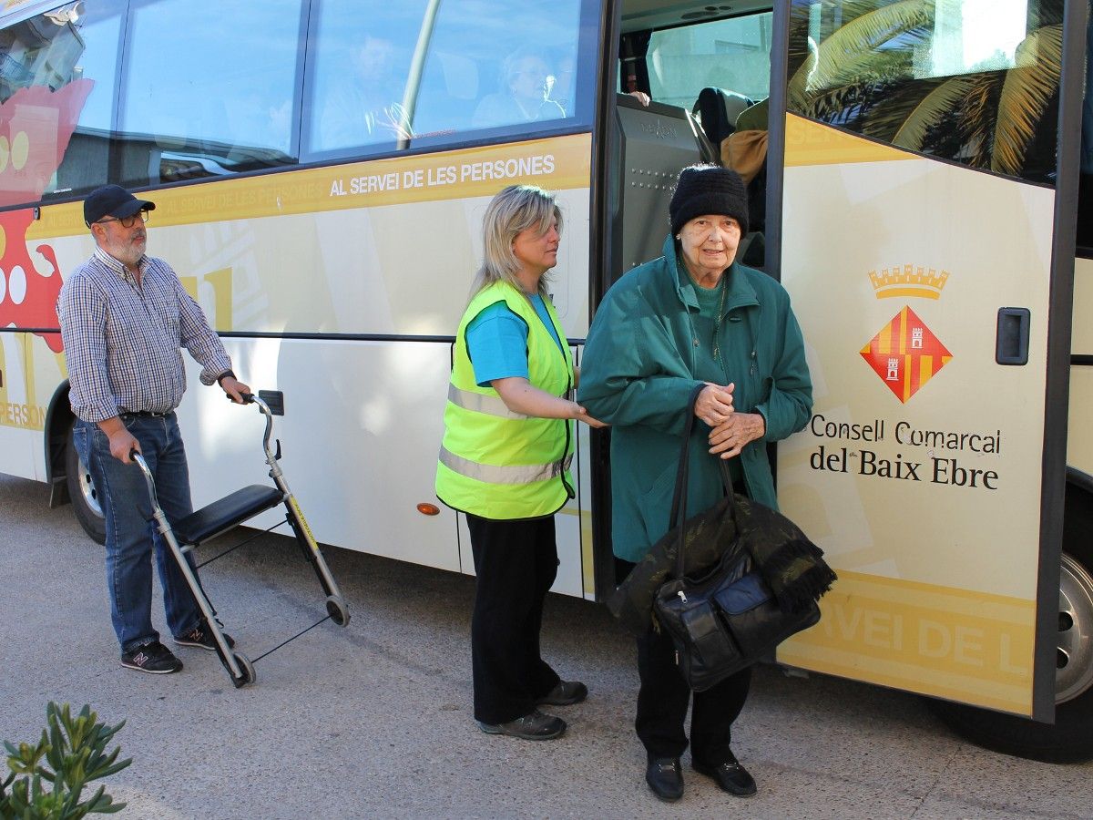 El TAD presta servei a les persones amb mobilitat reduïda de diverses poblacions del Baix Ebre