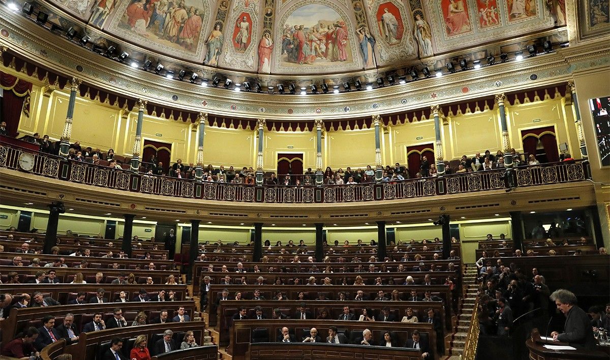 El Congrés espanyol celebra la setmana vinent el seu primer ple ordinari.