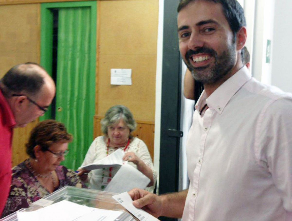 Jordi Jordan, portaveu del grup municipal Movem Tortosa.