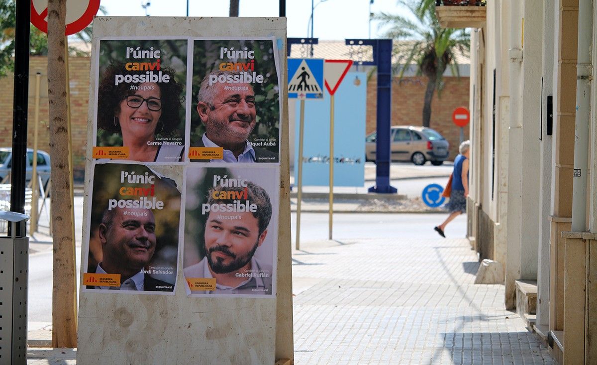 ERC s'ha procamat guanyadora, de nou, de les eleccions generals a les Terres de l'Ebre.