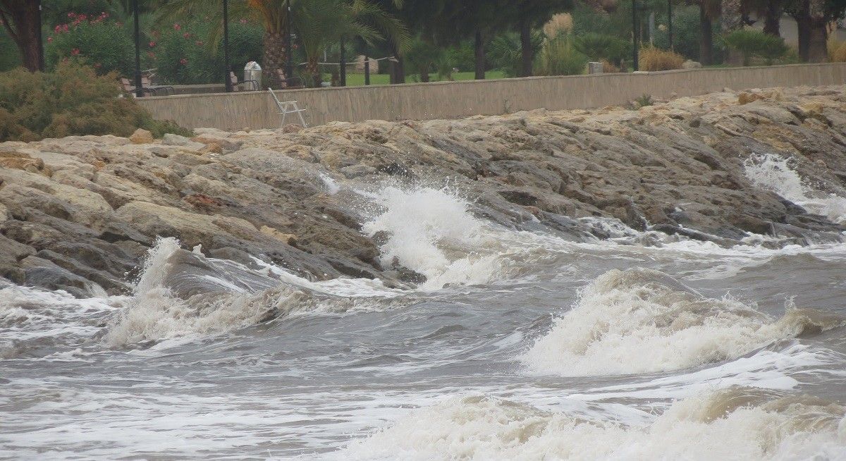 El temporal va afectar les platges de la costa tarragonina 