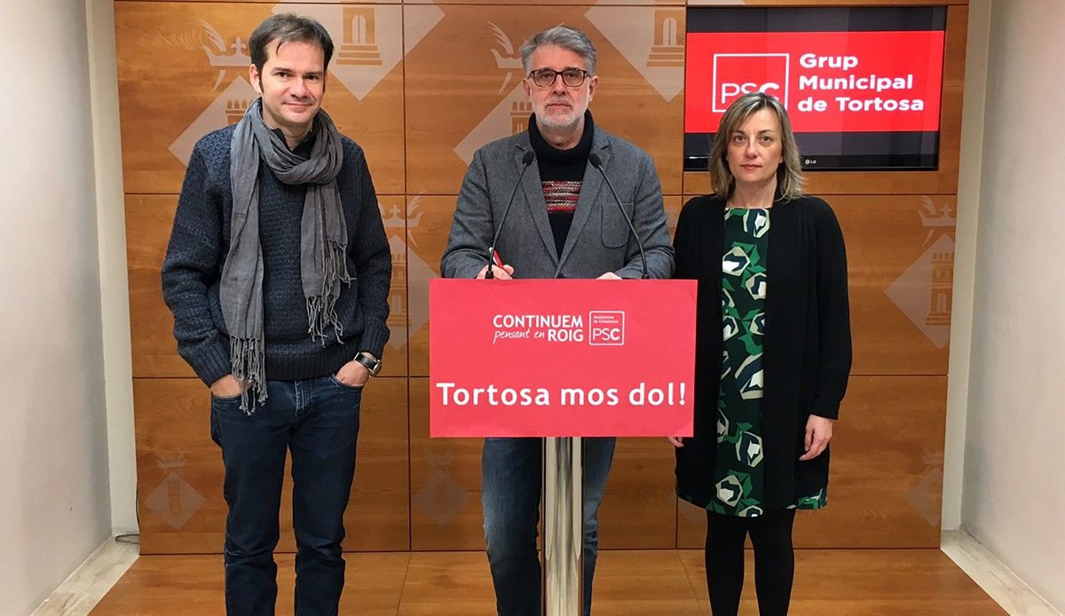 El grup municipal socialista ha començat l'any amb una roda de premsa per exposar la seua visió de l'estat de la ciutat.