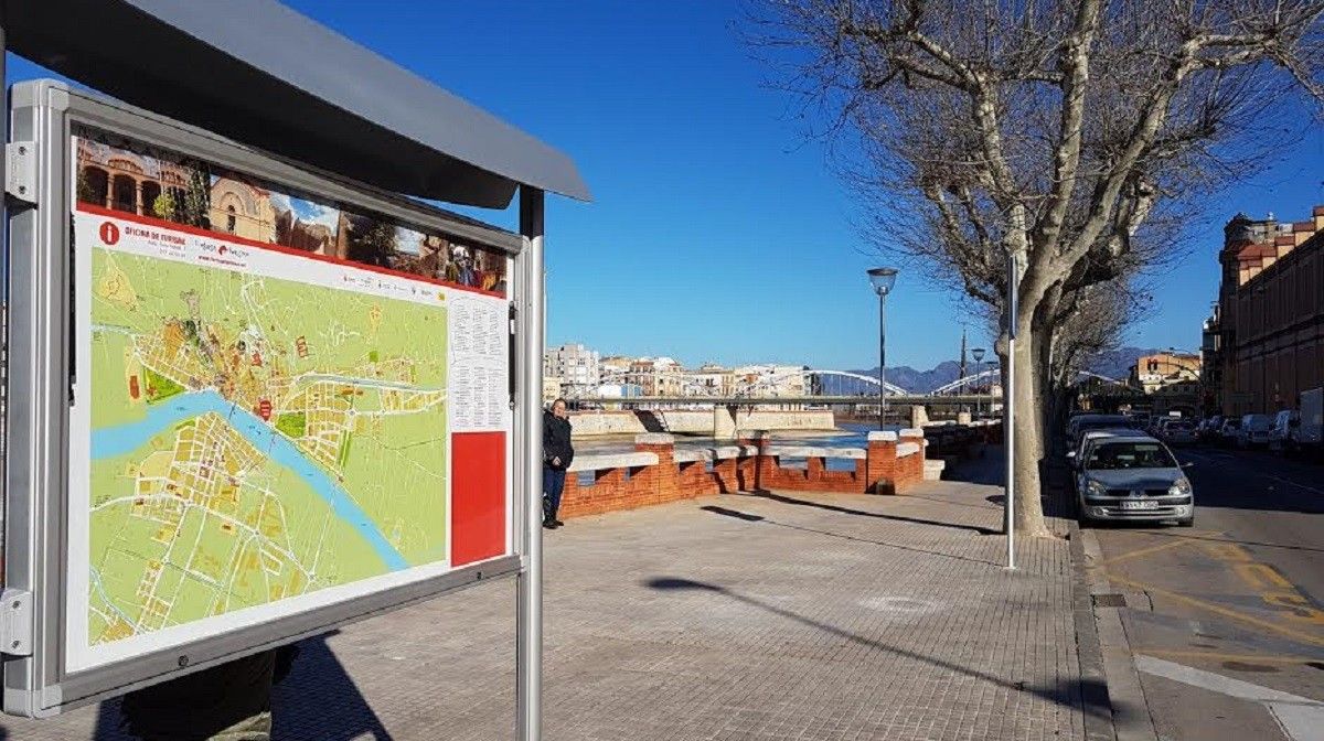 Un dels nous plafons que s'han instal·lat a Tortosa.