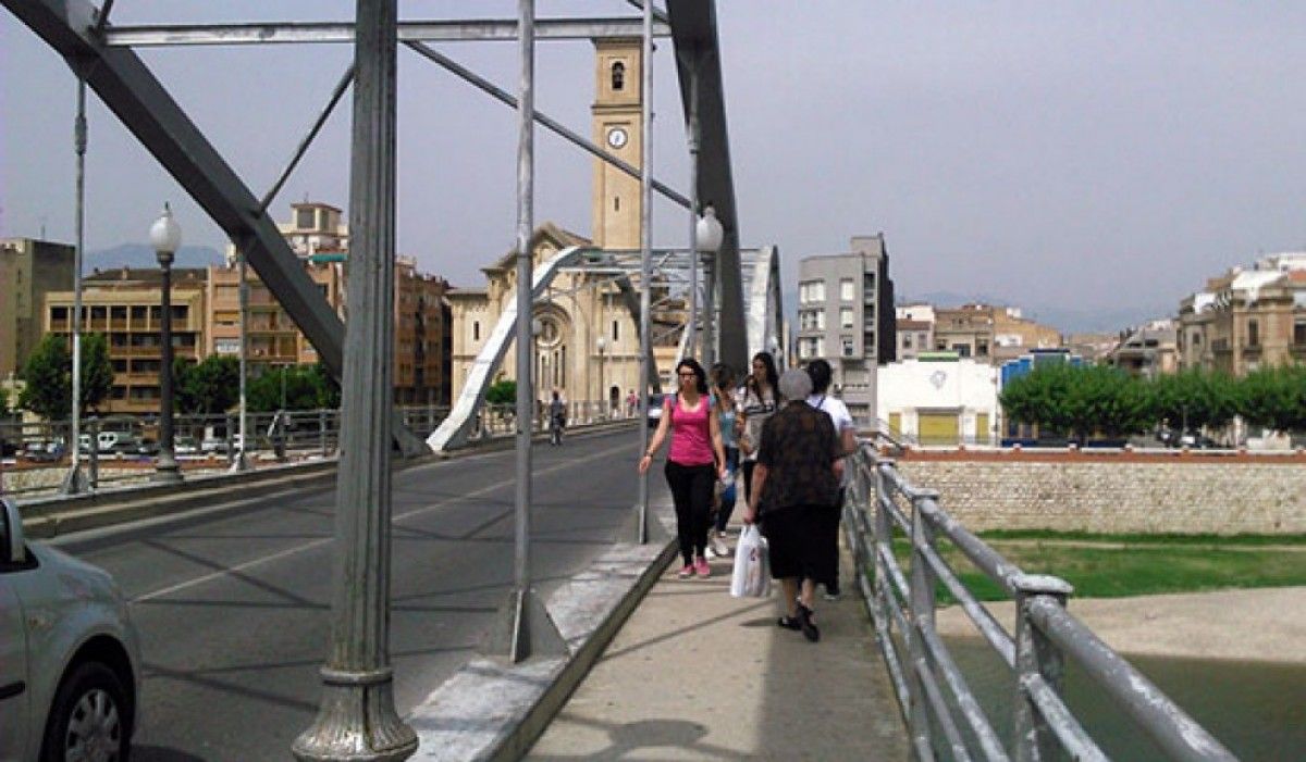 El pont de l'Estat, a Tortosa