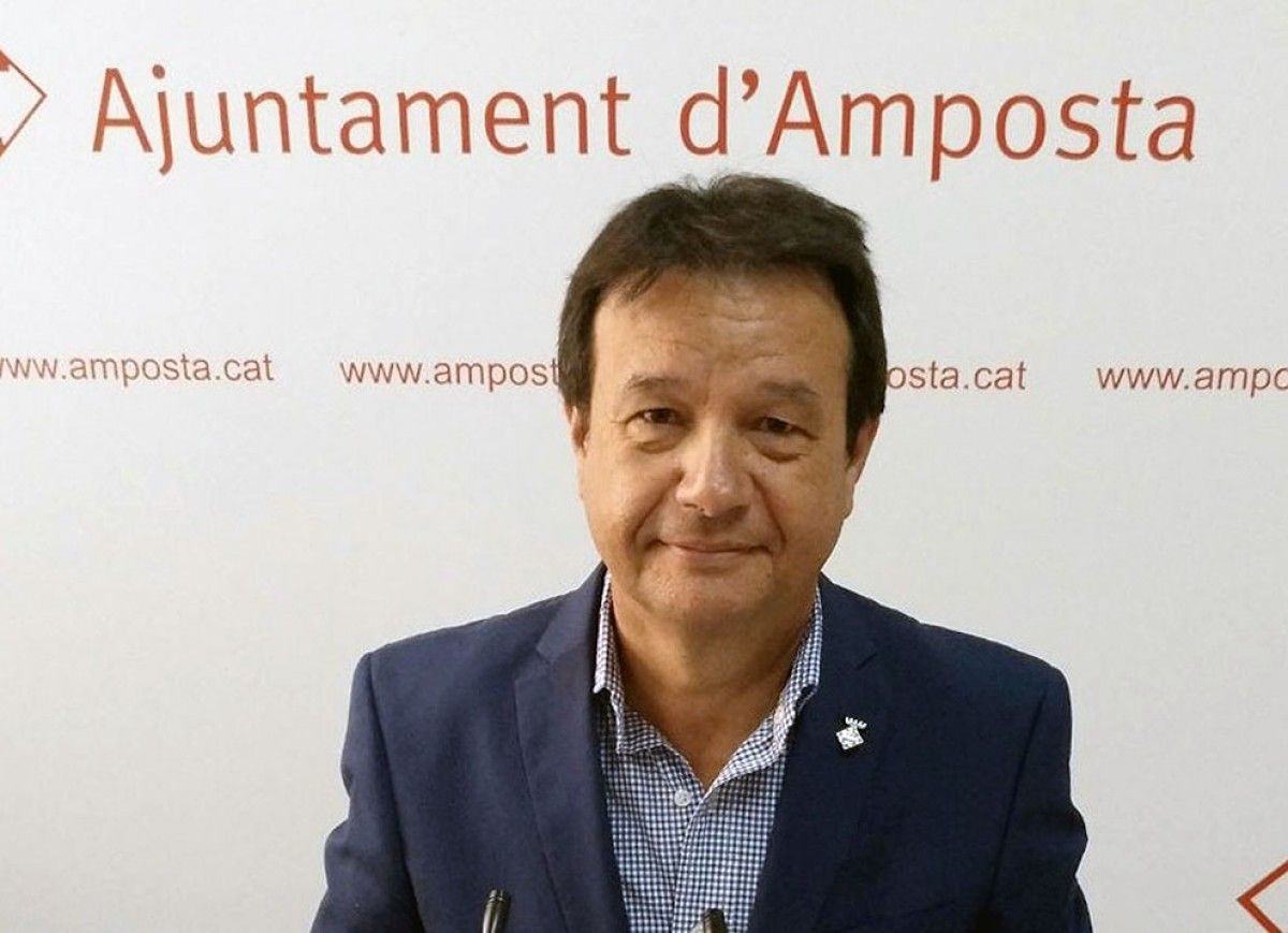 Francesc Miró, portaveu del grup socialista a Amposta.