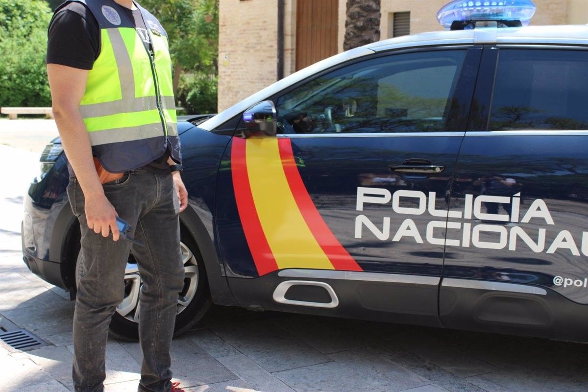 Imatge d'arxiu d'un agent de la policia espanyola