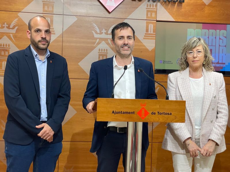Presentació del projecte 'Barris amb futur, a l'Ajuntament de Tortosa