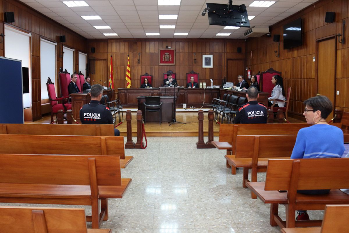 La secció quarta de l'Audiència de Tarragona, mentre es dictava la sentència