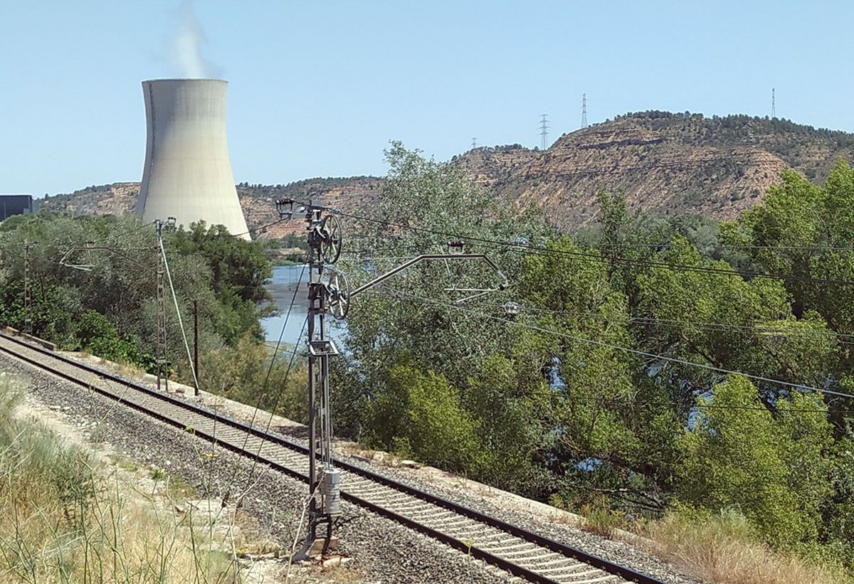 La central nuclear d'Ascó, en una imatge d'arxiu.