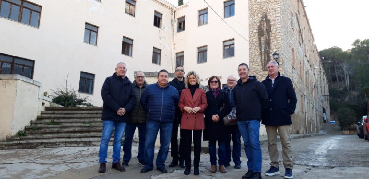 La construcció del pavelló a l'antic col·legi de Sant Josep de Tortosa serà el primer pas per a la rehabilitació del conjunt