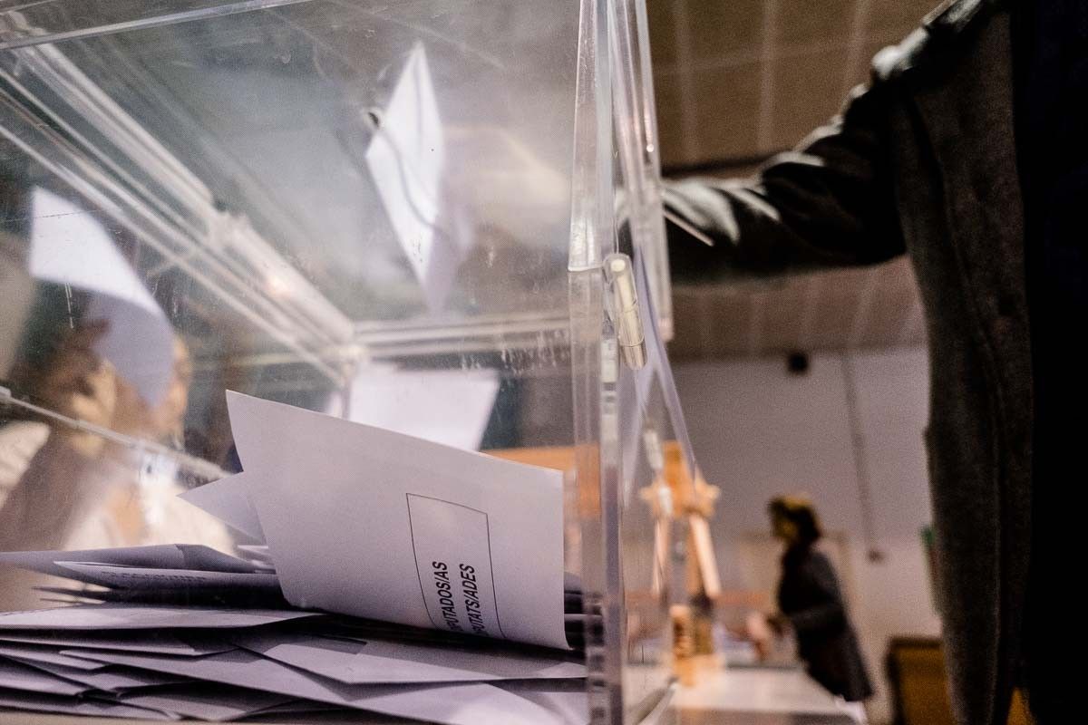 Col·legi electoral Pompeu Fabra a Manlleu 
