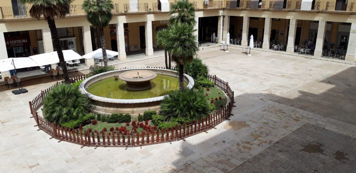 Font de la Plaça de l'Ajuntament de Tortosa