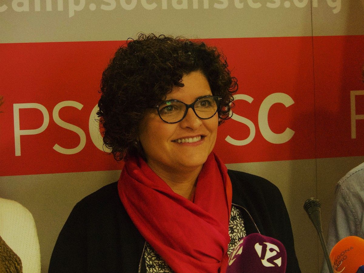 Rosa M. Ibarra, cap de llista del PSC per Tarragona.