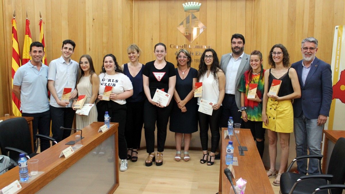 Acte de lliurament dels Premis Recerca 2019 del Consell Comarcal del Baix Ebre 