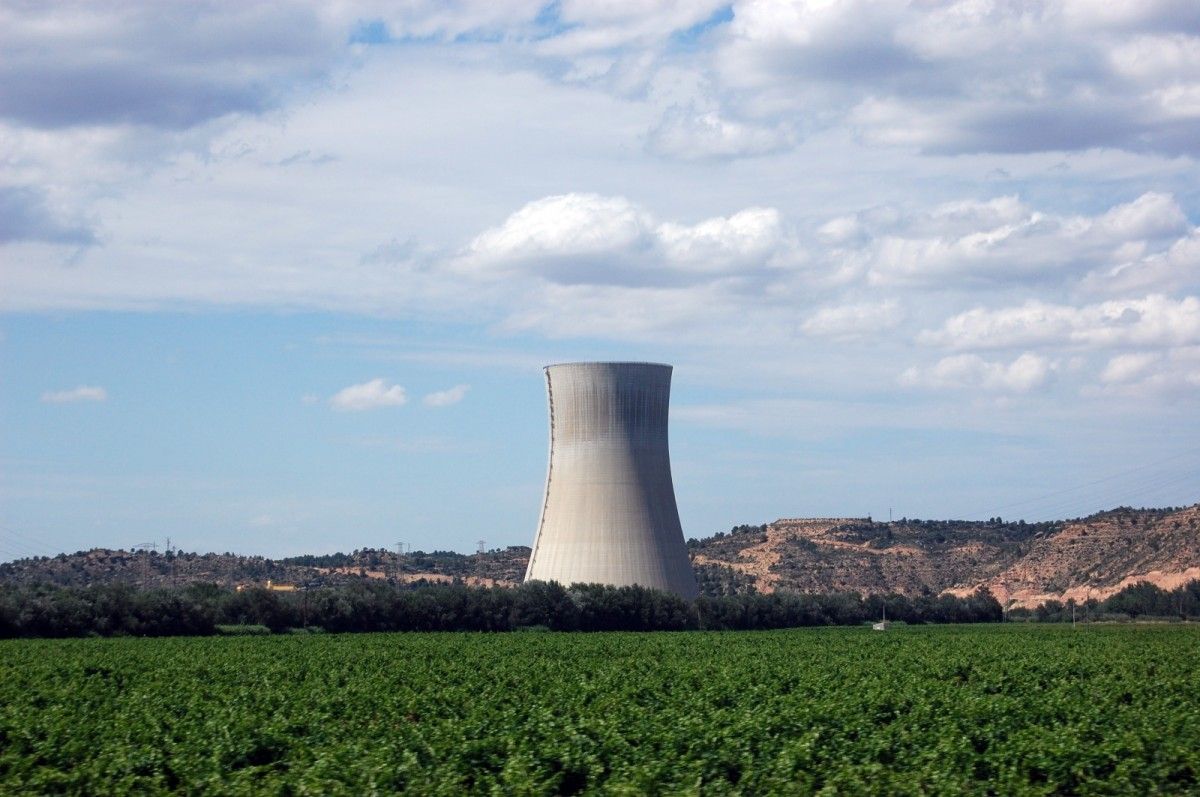 Una imatge d'arxiu de la nuclear d'Ascó.