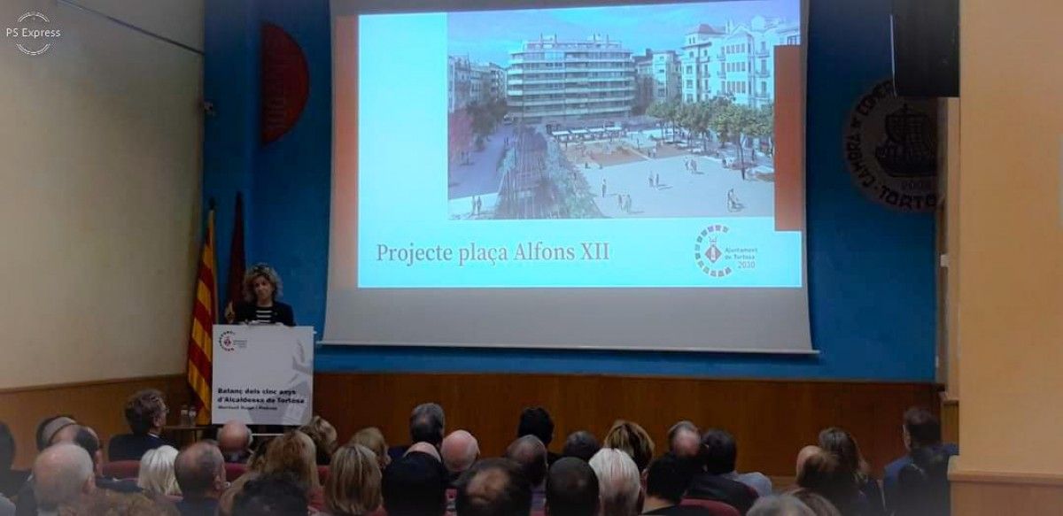 Presentació del nou projecte de Remodelació de la Plaça Alfons