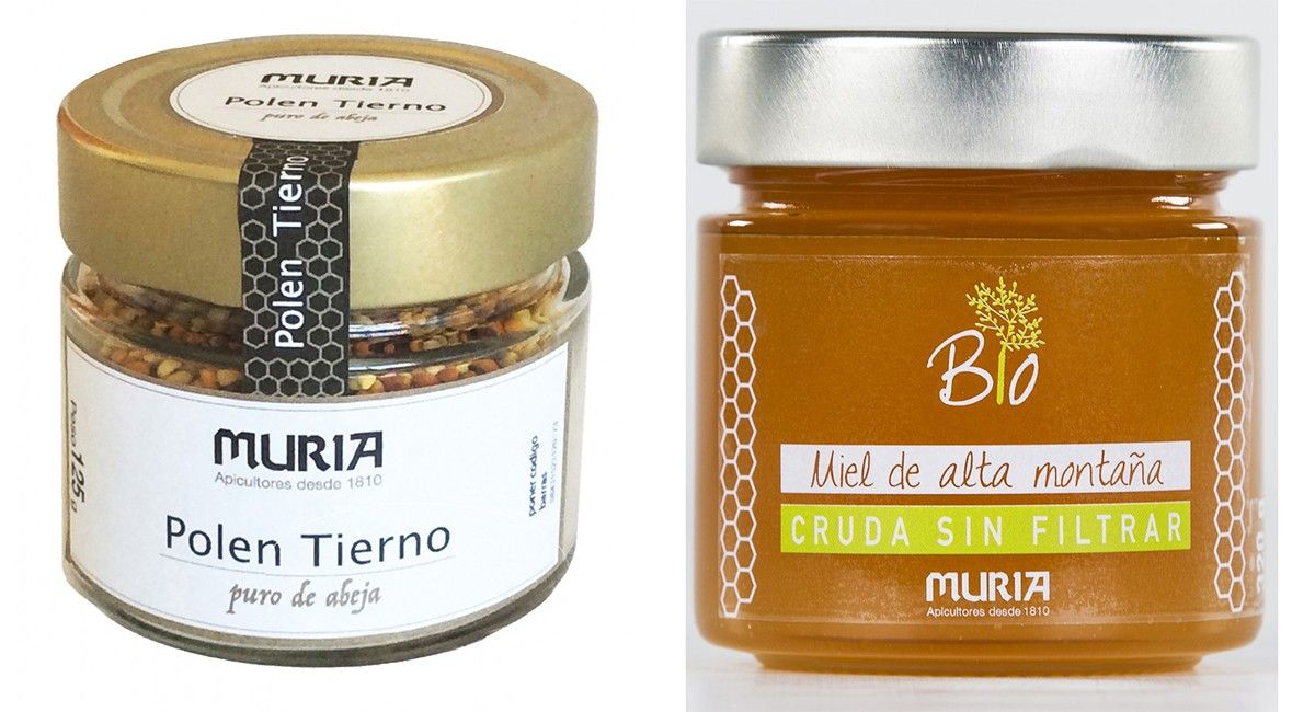 Els dos productes presentats a la Fira Biocultura de Madrid.