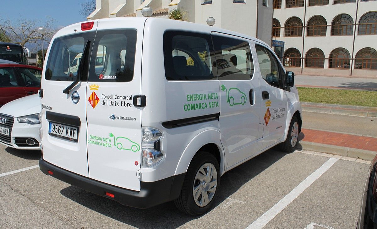 Nova furgoneta elèctrica del Consell Comarcal del Baix Ebre