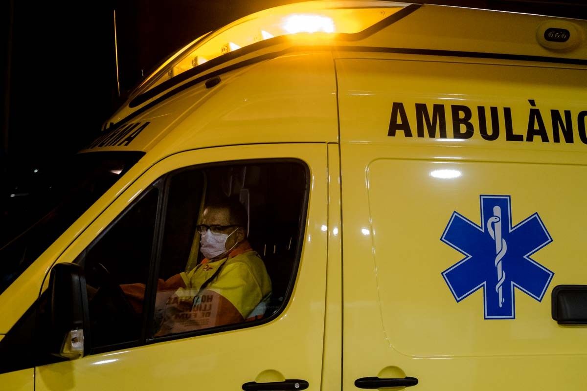 Una ambulància en una imatge de recurs 